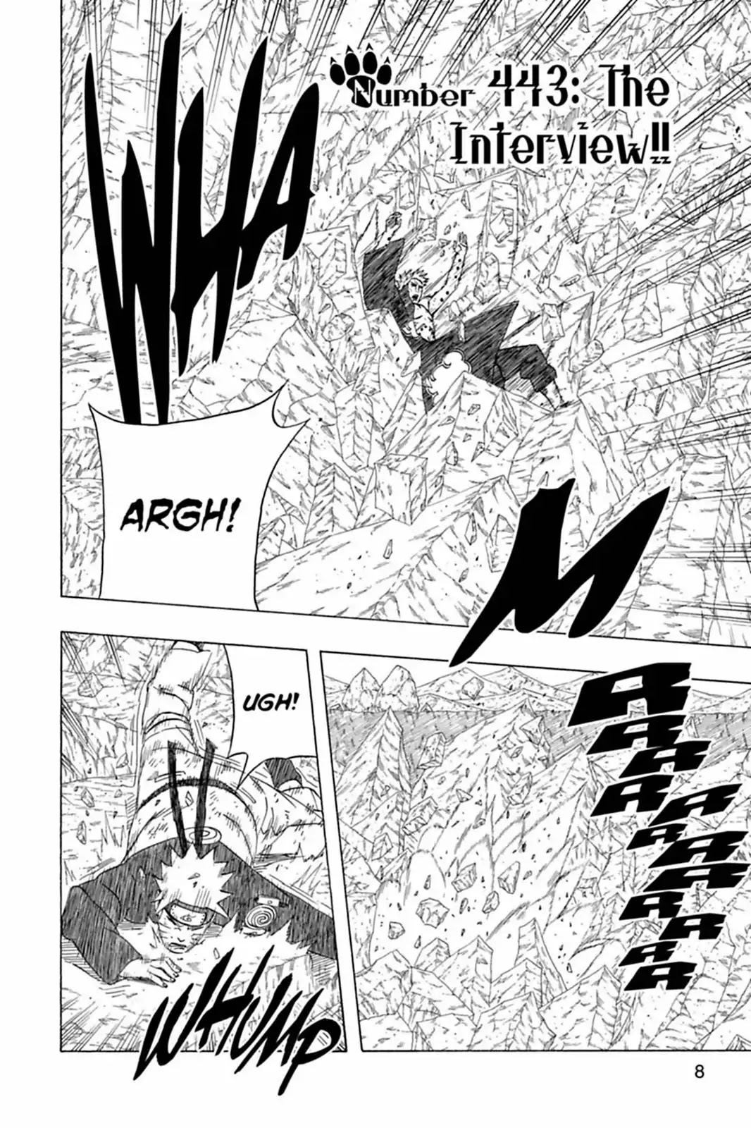 Naruto Chapter 443 page 9 - Chapter 443: The Interview!!