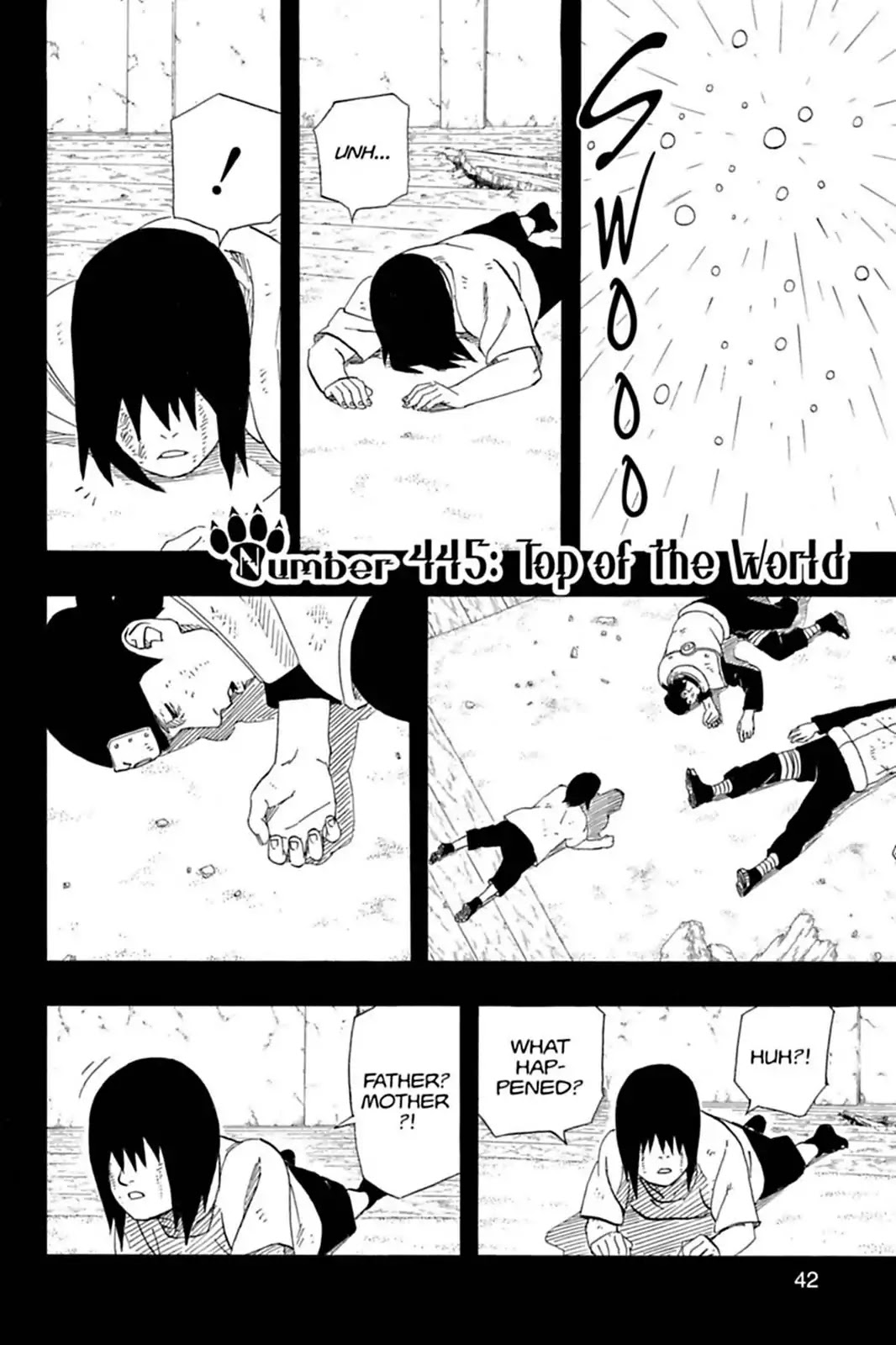 Naruto Chapter 445 page 1 - Chapter 445: Top Of The World