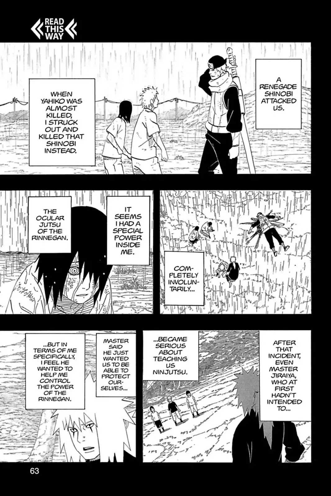 Naruto Chapter 446 page 5 - Chapter 446: I Just Want To Protect Them