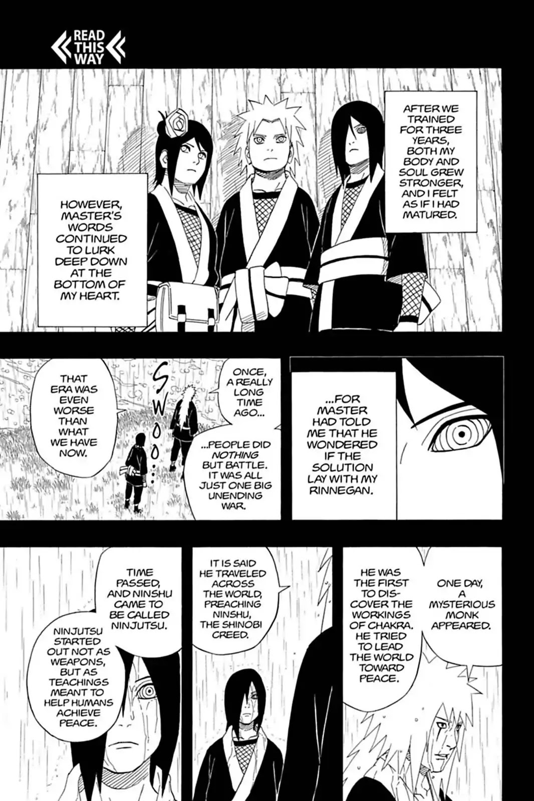 Naruto Chapter 446 page 9 - Chapter 446: I Just Want To Protect Them