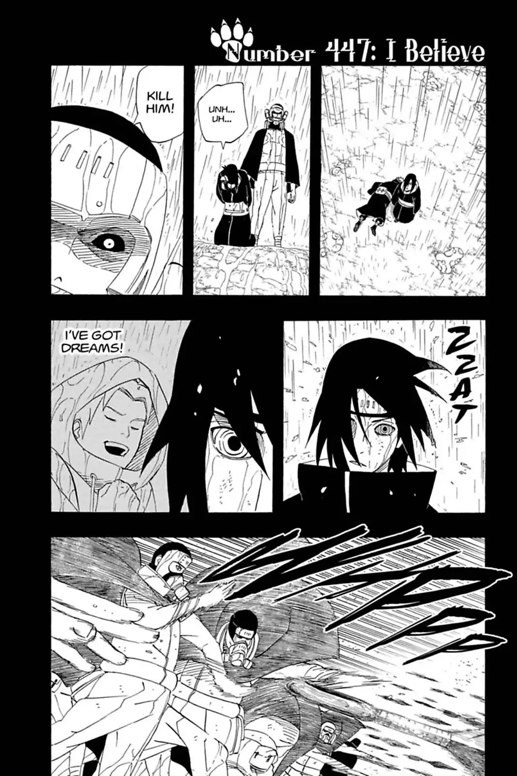 Naruto Chapter 447 page 1 - Chapter 447: I Believe