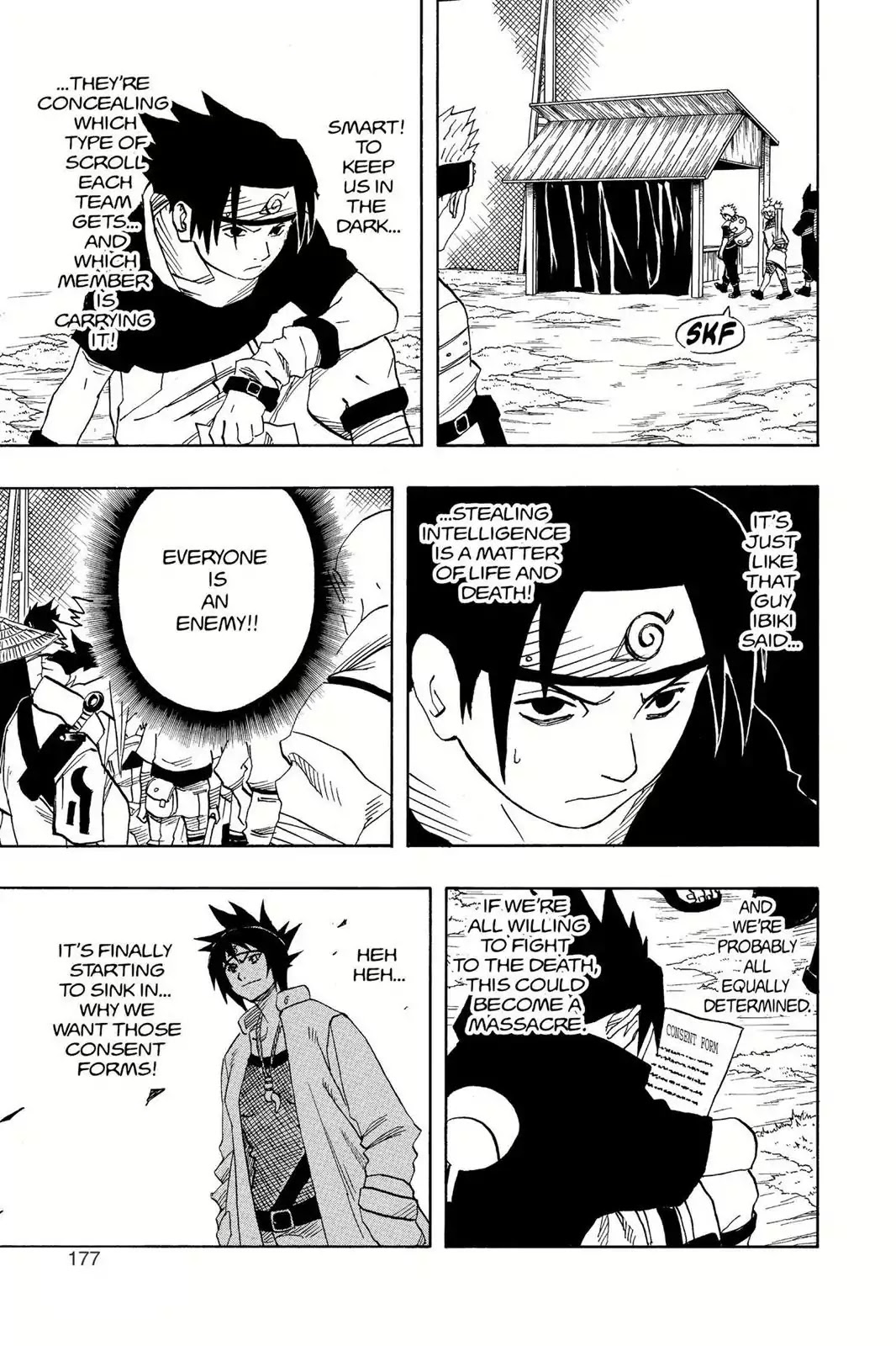 Naruto Chapter 45 page 14 - Chapter 45: The Second Exam