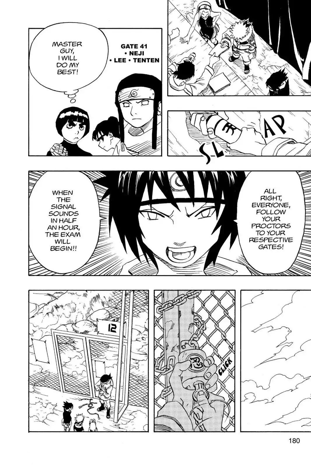 Naruto Chapter 45 page 18 - Chapter 45: The Second Exam