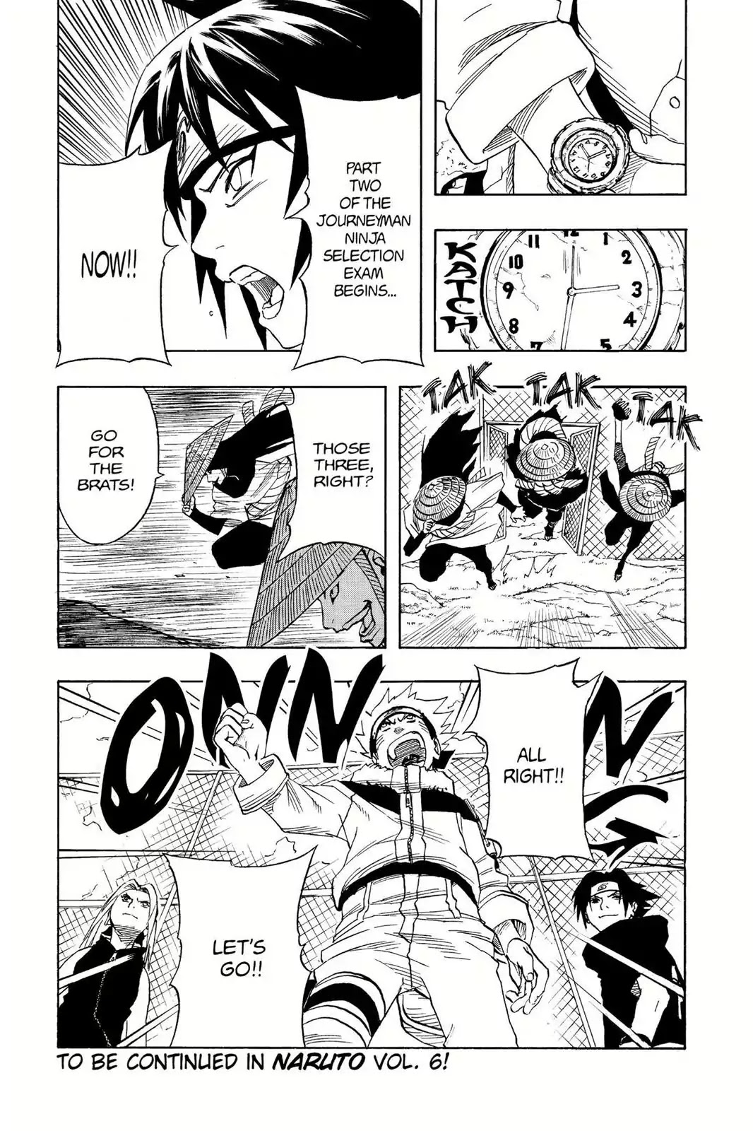 Naruto Chapter 45 page 19 - Chapter 45: The Second Exam
