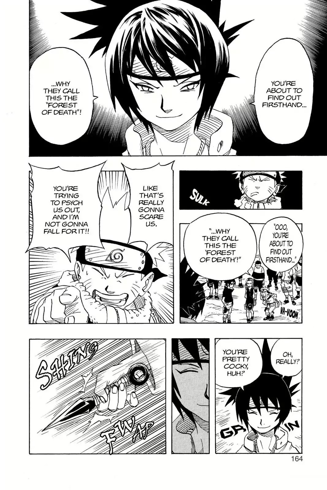 Naruto Chapter 45 page 2 - Chapter 45: The Second Exam