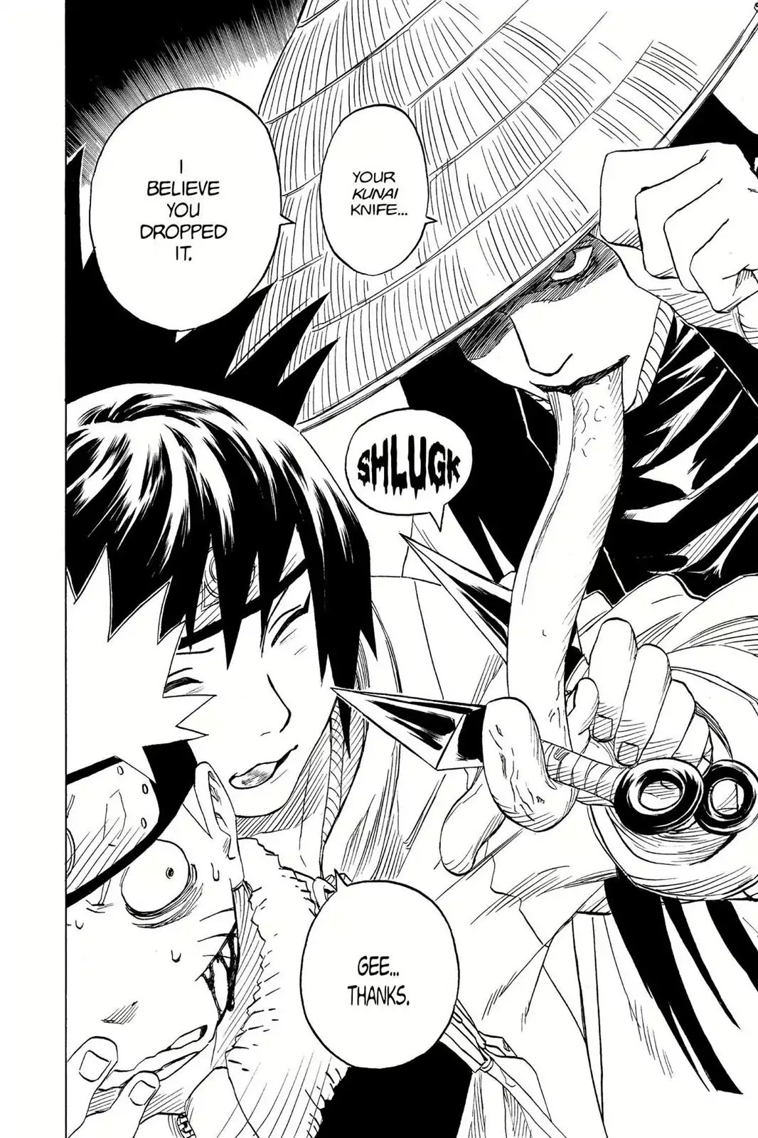 Naruto Chapter 45 page 4 - Chapter 45: The Second Exam
