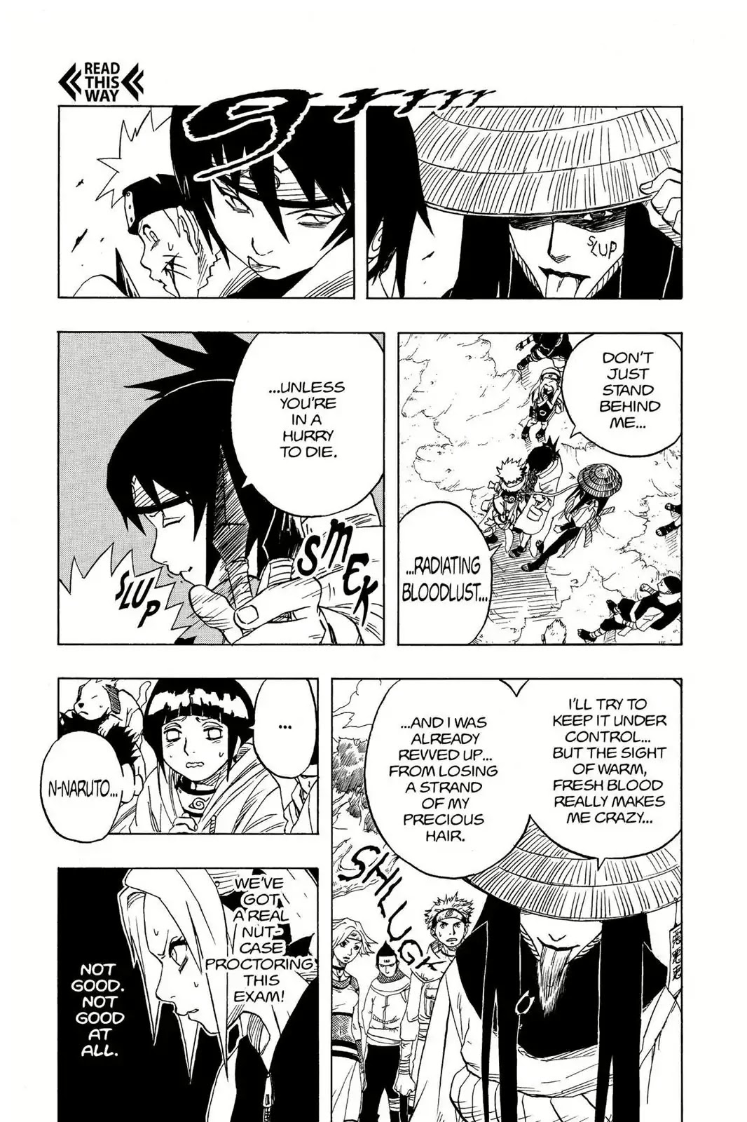 Naruto Chapter 45 page 5 - Chapter 45: The Second Exam