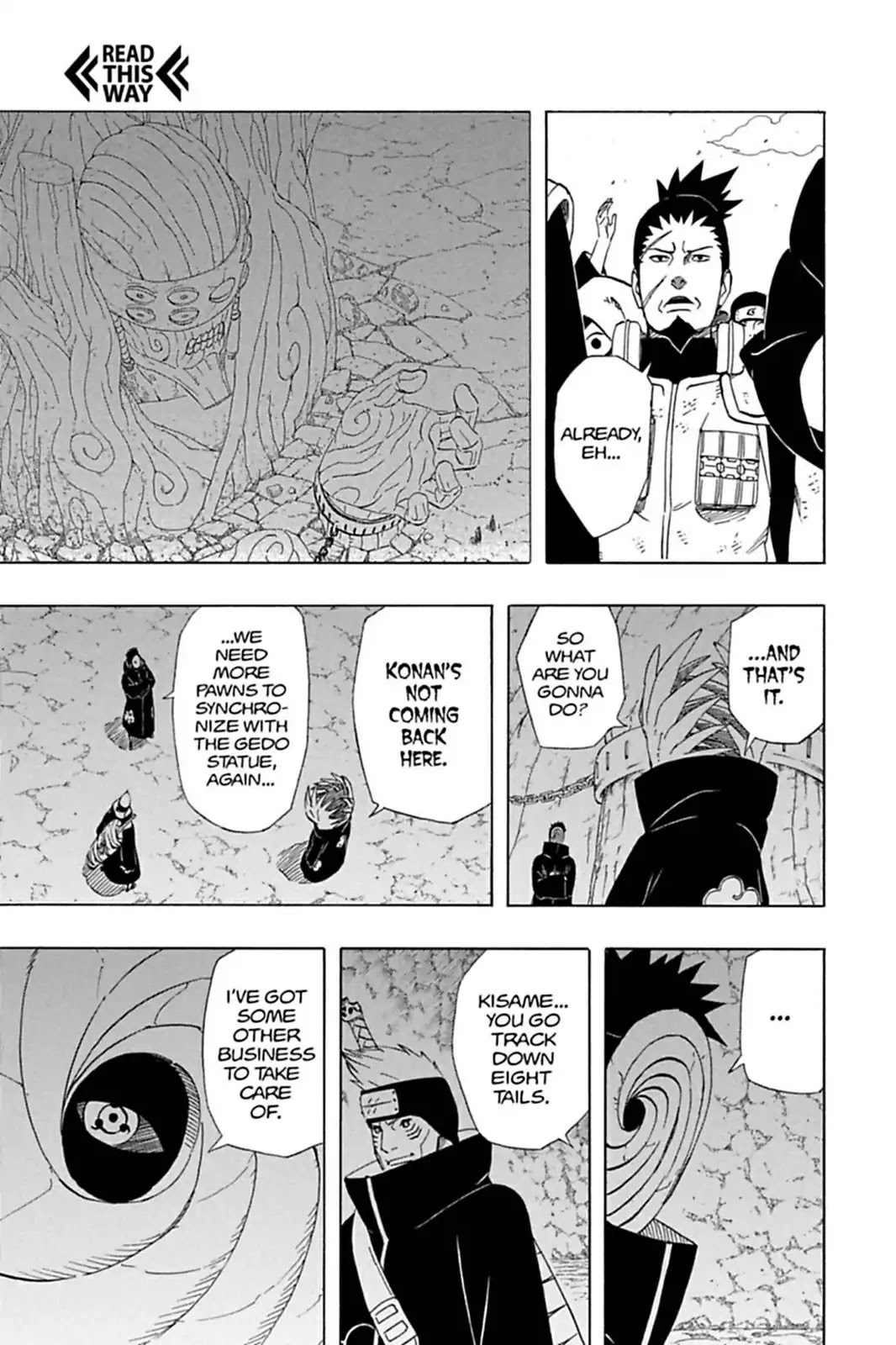 Naruto Chapter 450 page 10 - Chapter 450: The Cheering Village!!