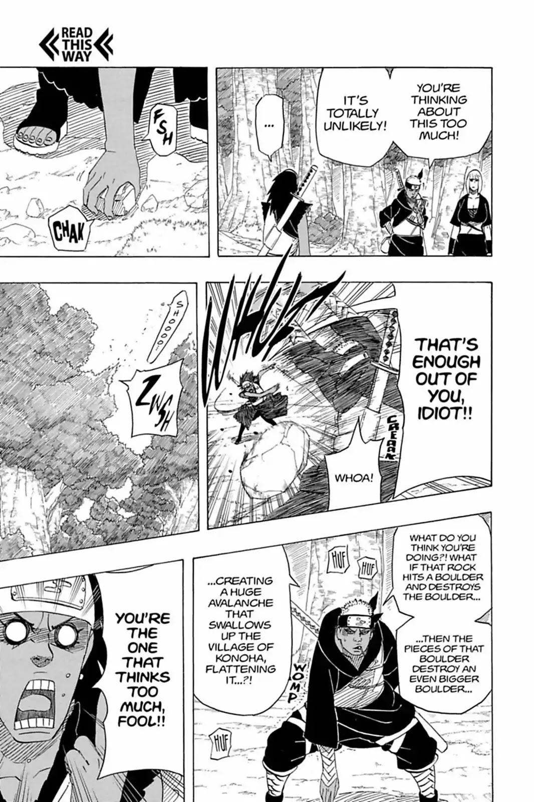 Naruto Chapter 450 page 12 - Chapter 450: The Cheering Village!!