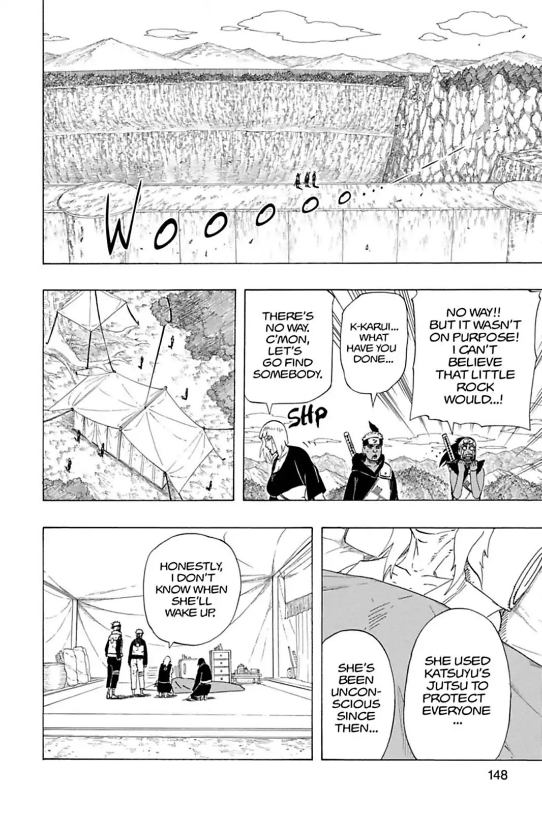 Naruto Chapter 450 page 13 - Chapter 450: The Cheering Village!!