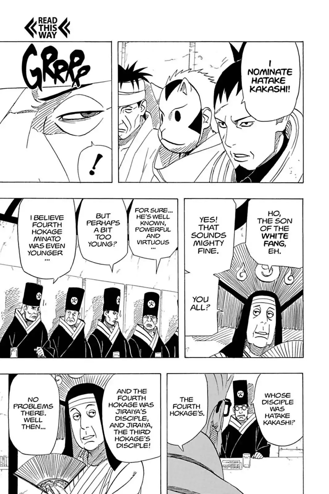 Naruto Chapter 450 page 16 - Chapter 450: The Cheering Village!!