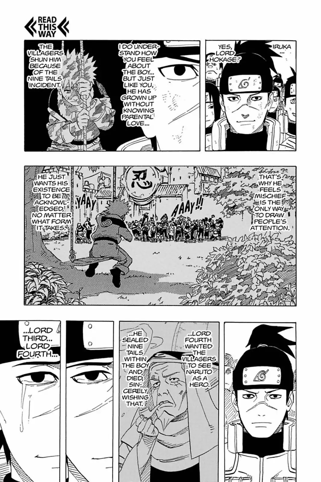 Naruto Chapter 450 page 6 - Chapter 450: The Cheering Village!!
