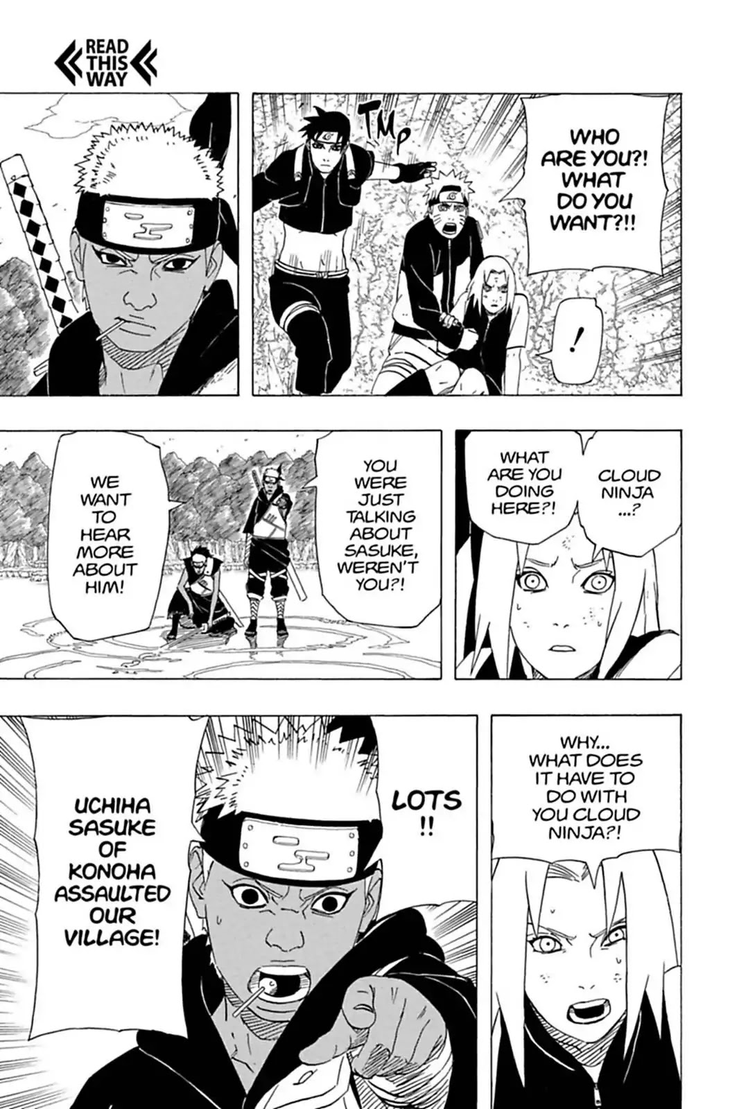 Naruto Chapter 452 page 14 - Chapter 452: Pressured By Danzo!!
