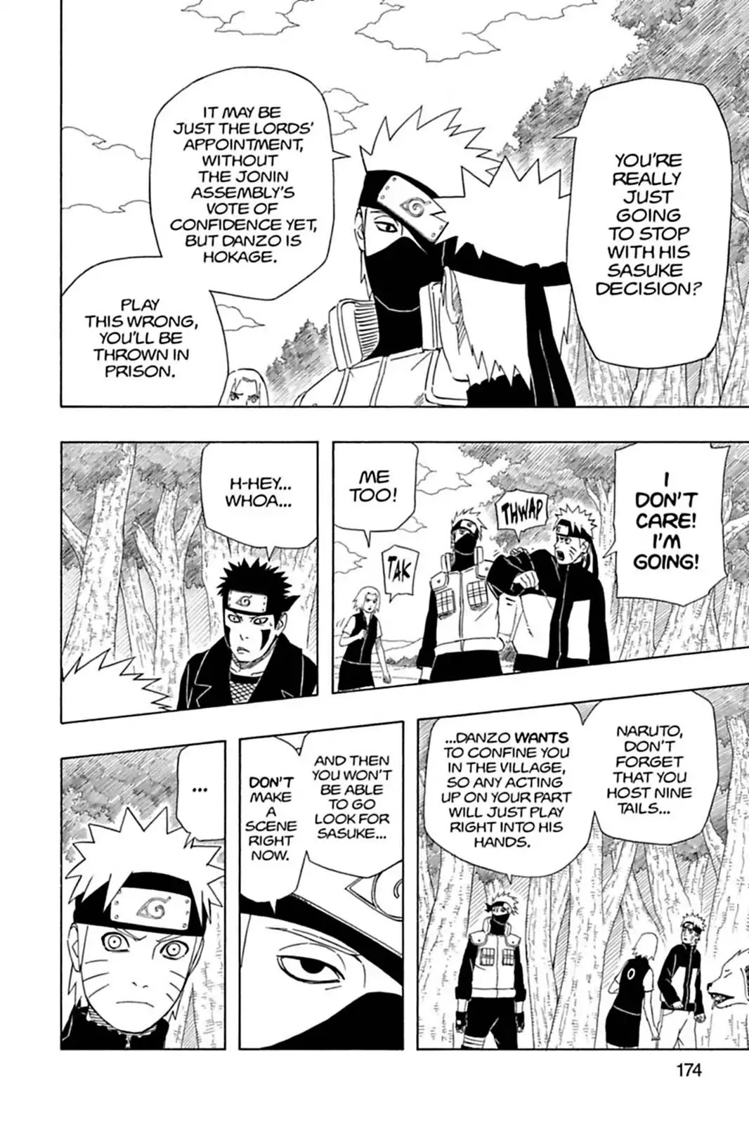 Naruto Chapter 452 page 3 - Chapter 452: Pressured By Danzo!!