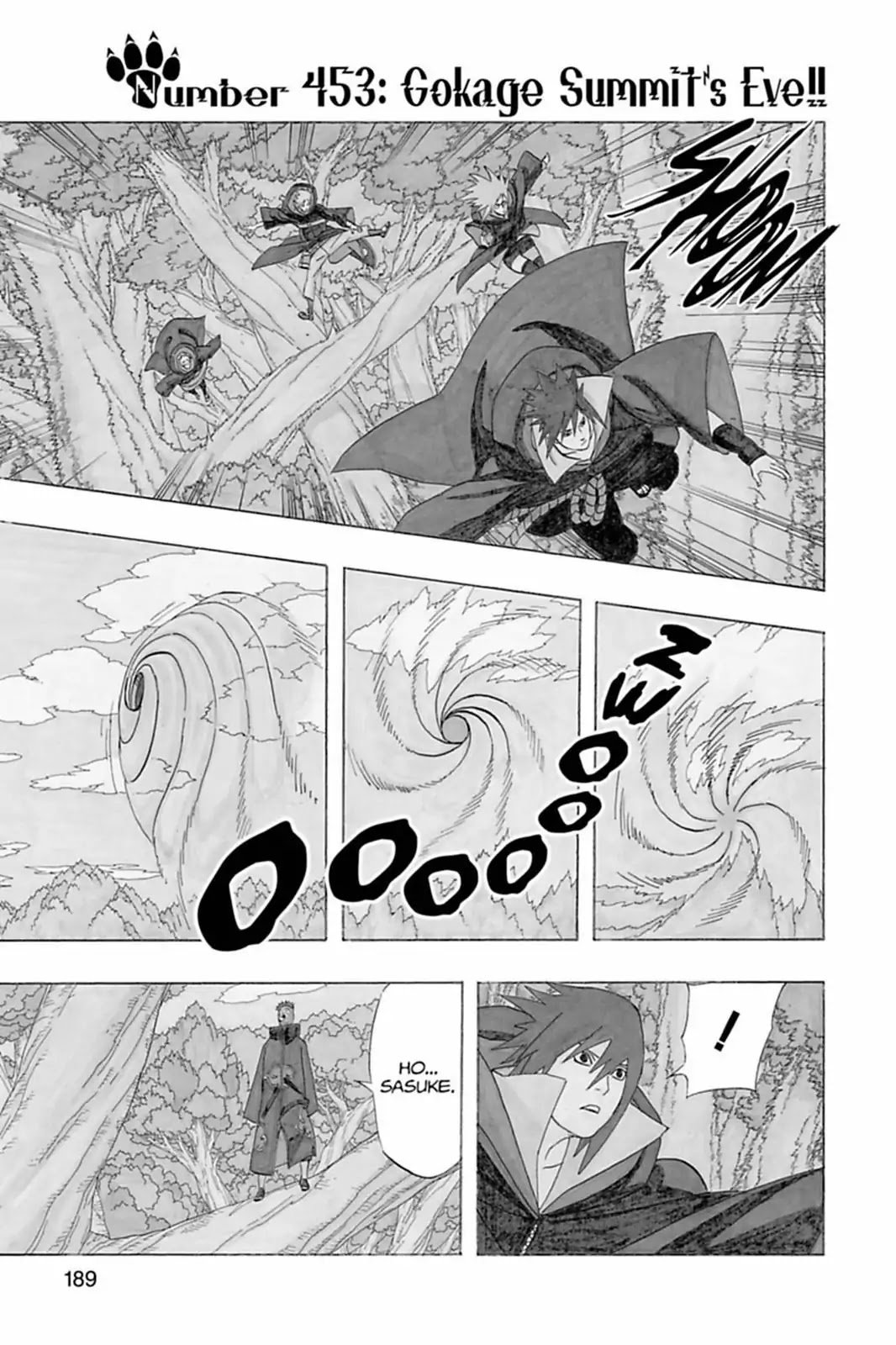 Naruto Chapter 453 page 1 - Chapter 453: Gokage Summit's Eve!!