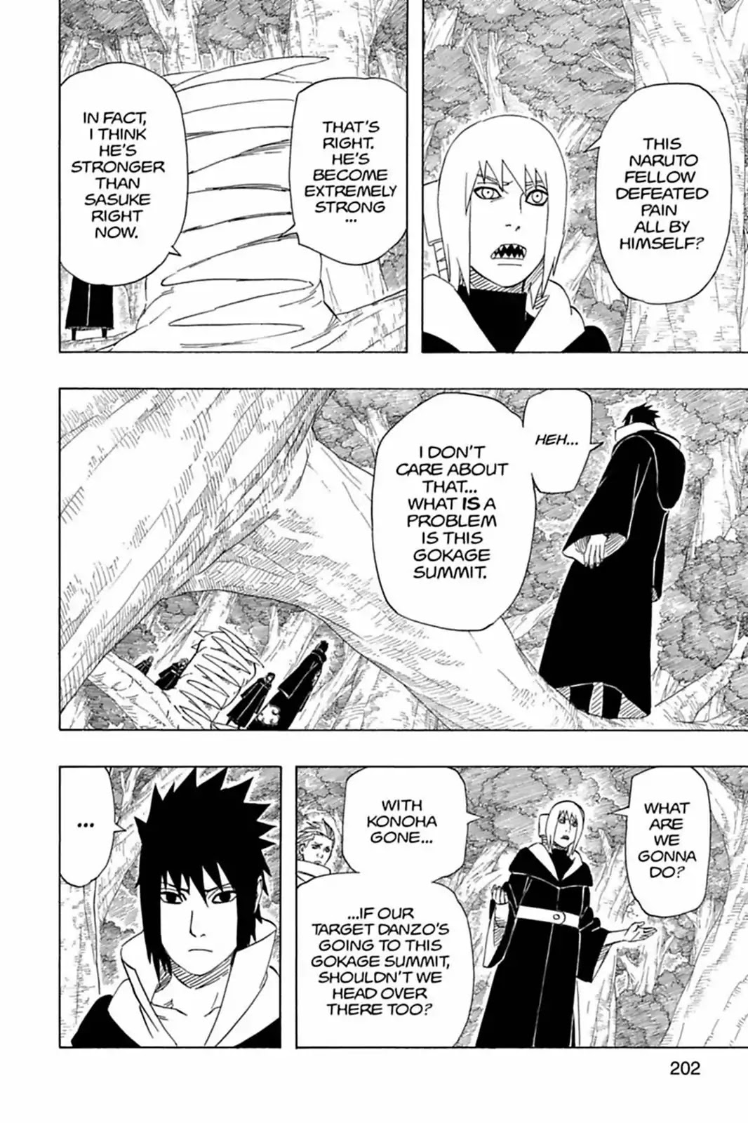 Naruto Chapter 453 page 14 - Chapter 453: Gokage Summit's Eve!!