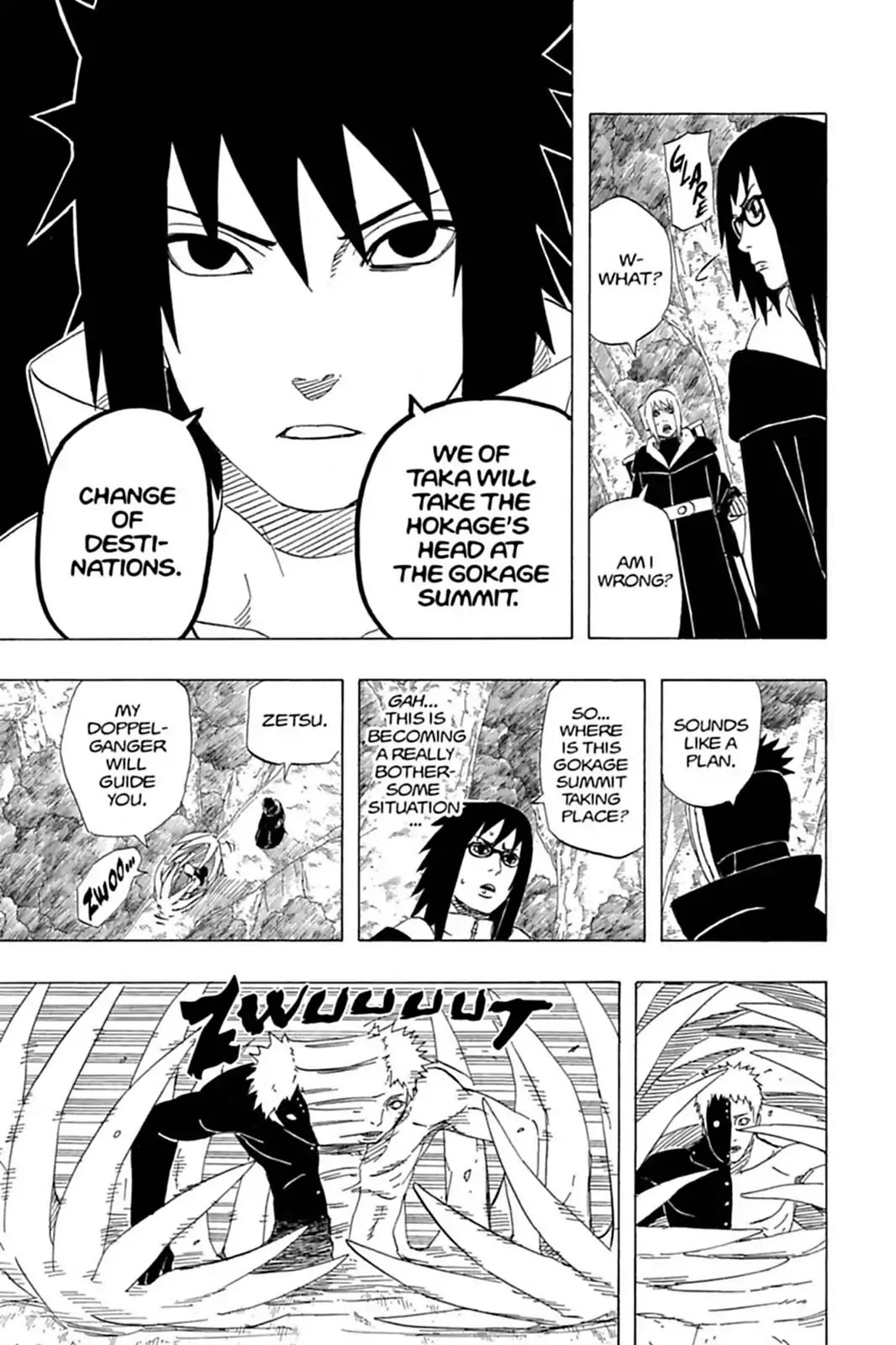 Naruto Chapter 453 page 15 - Chapter 453: Gokage Summit's Eve!!