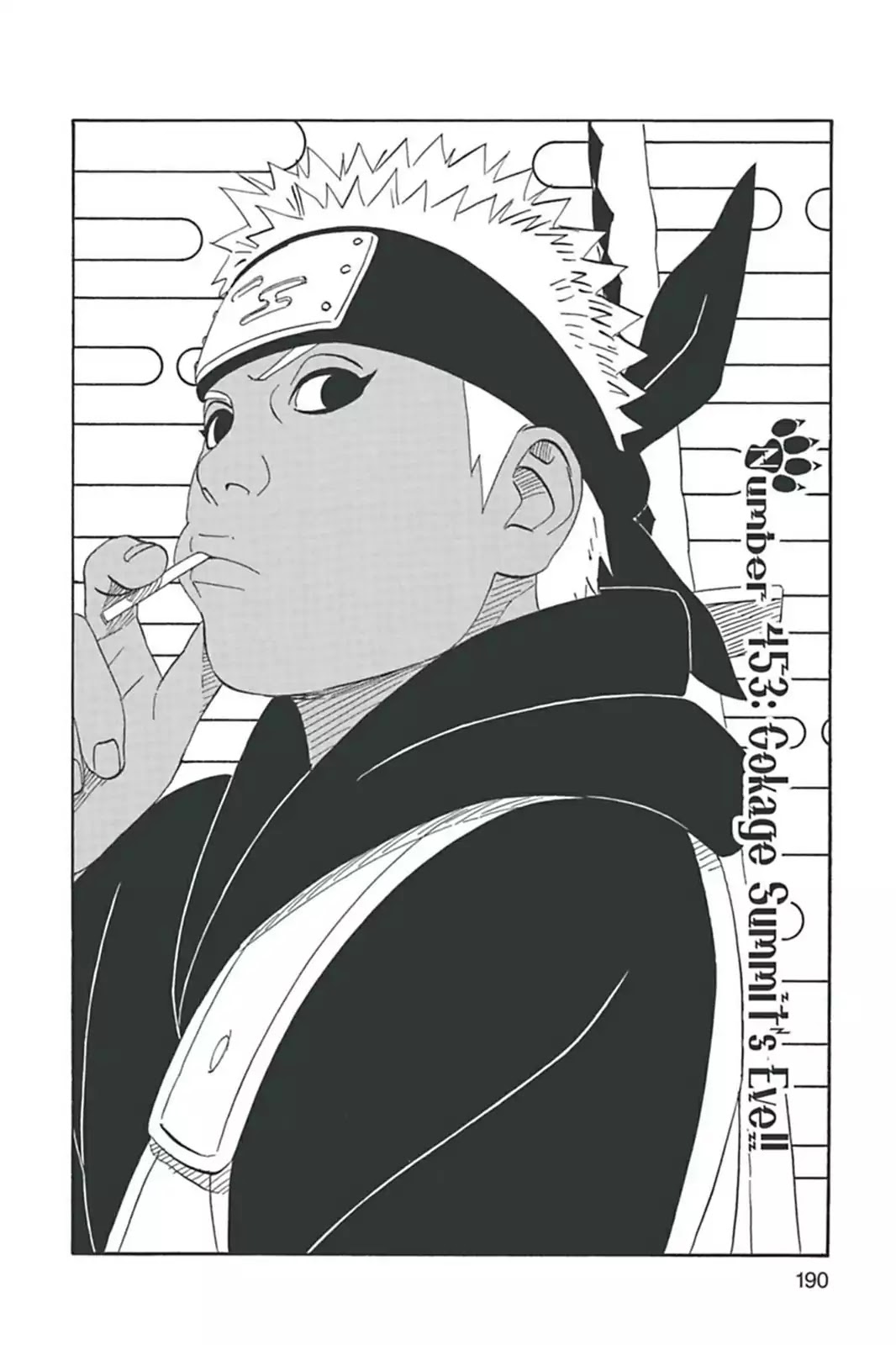Naruto Chapter 453 page 2 - Chapter 453: Gokage Summit's Eve!!