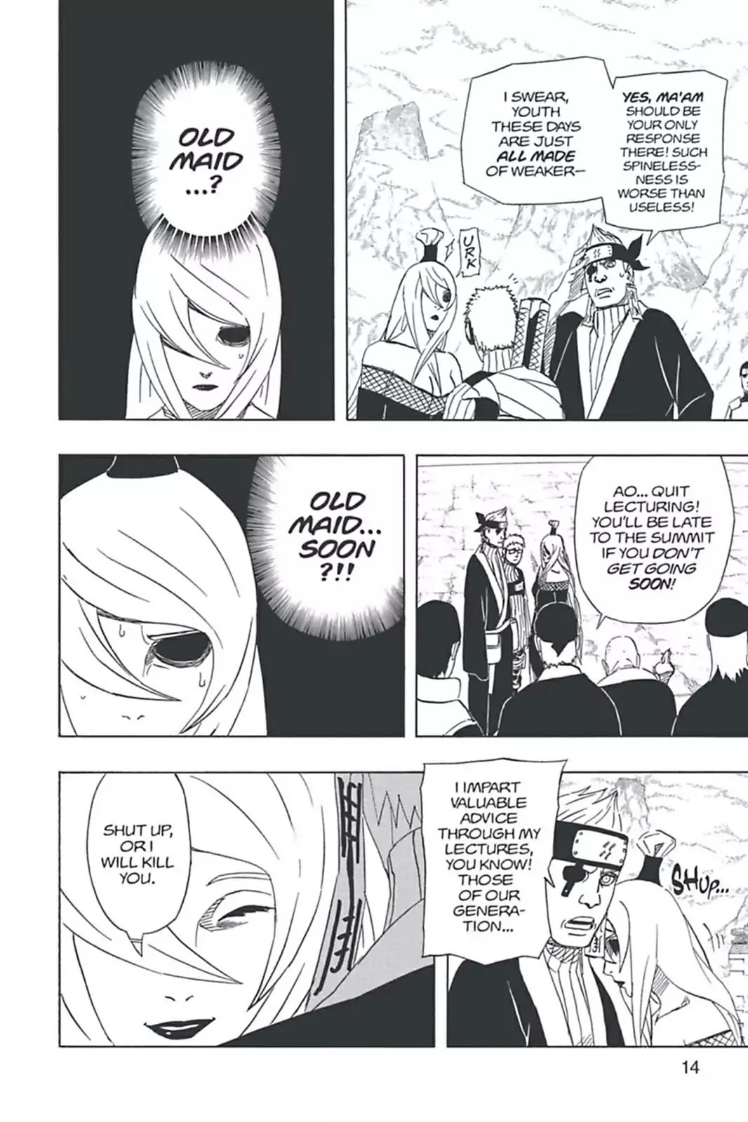 Naruto Chapter 454 page 13 - Chapter 454: Enter The Gokage...!!