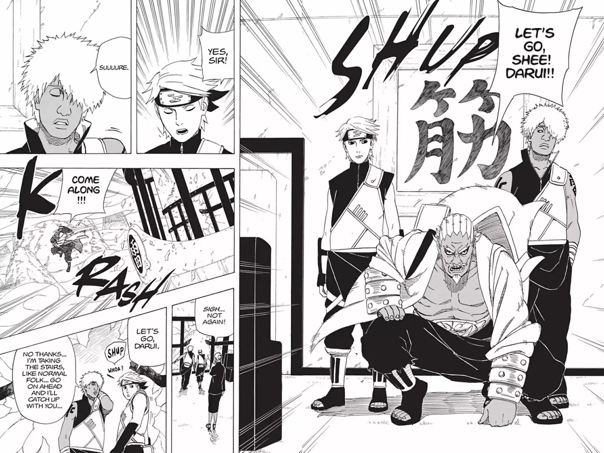 Naruto Chapter 454 page 15 - Chapter 454: Enter The Gokage...!!