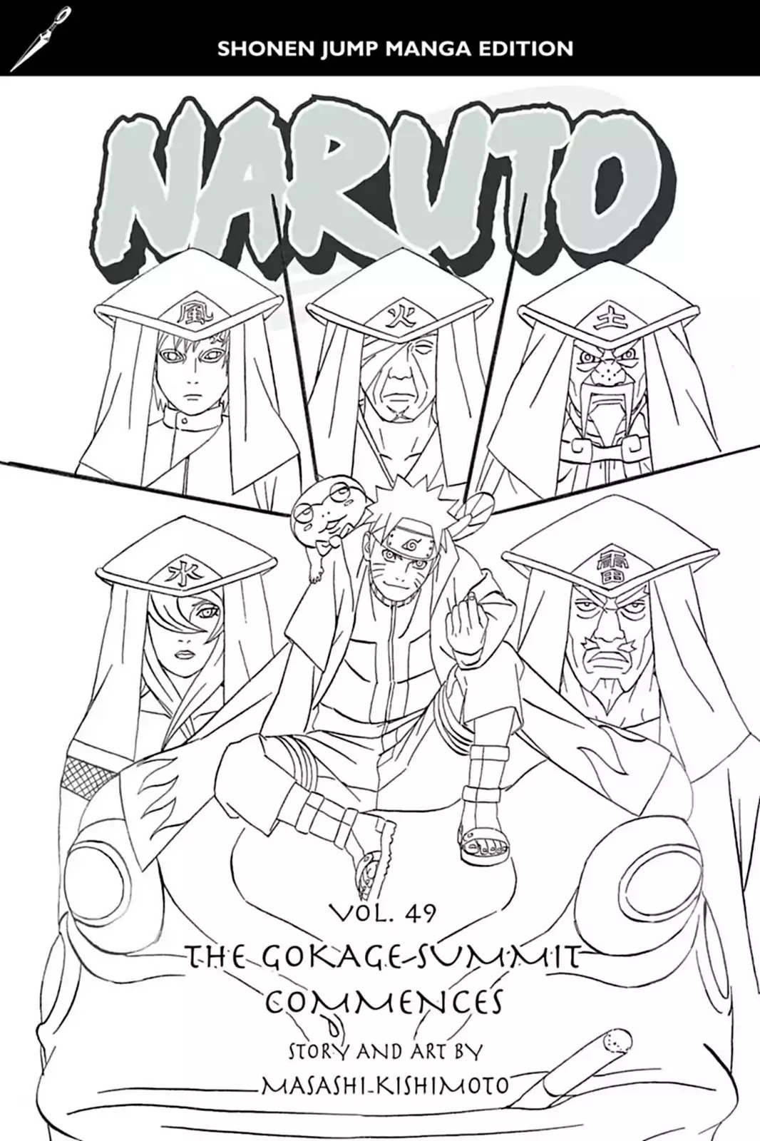 Naruto Chapter 454 page 4 - Chapter 454: Enter The Gokage...!!