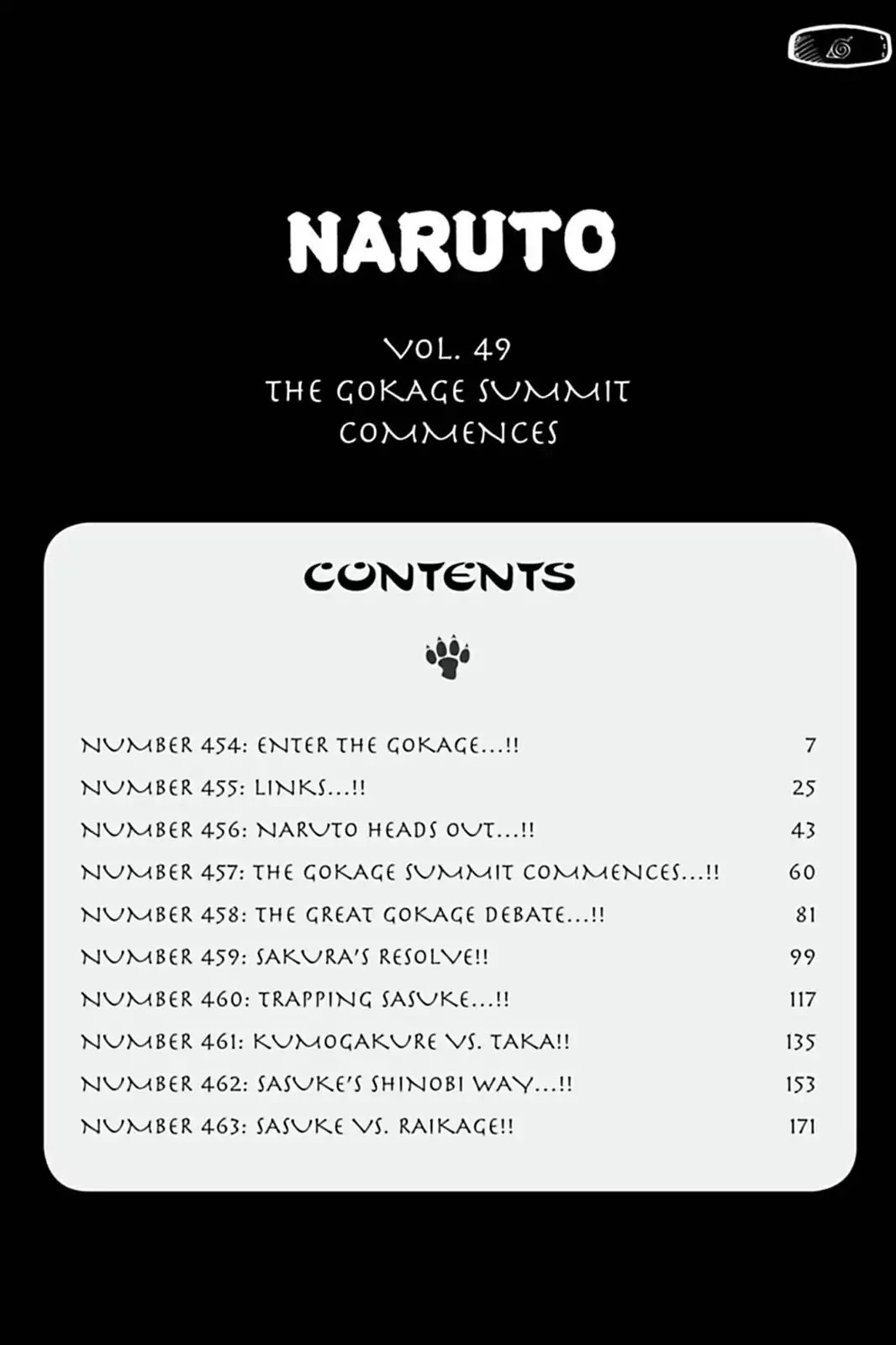 Naruto Chapter 454 page 7 - Chapter 454: Enter The Gokage...!!