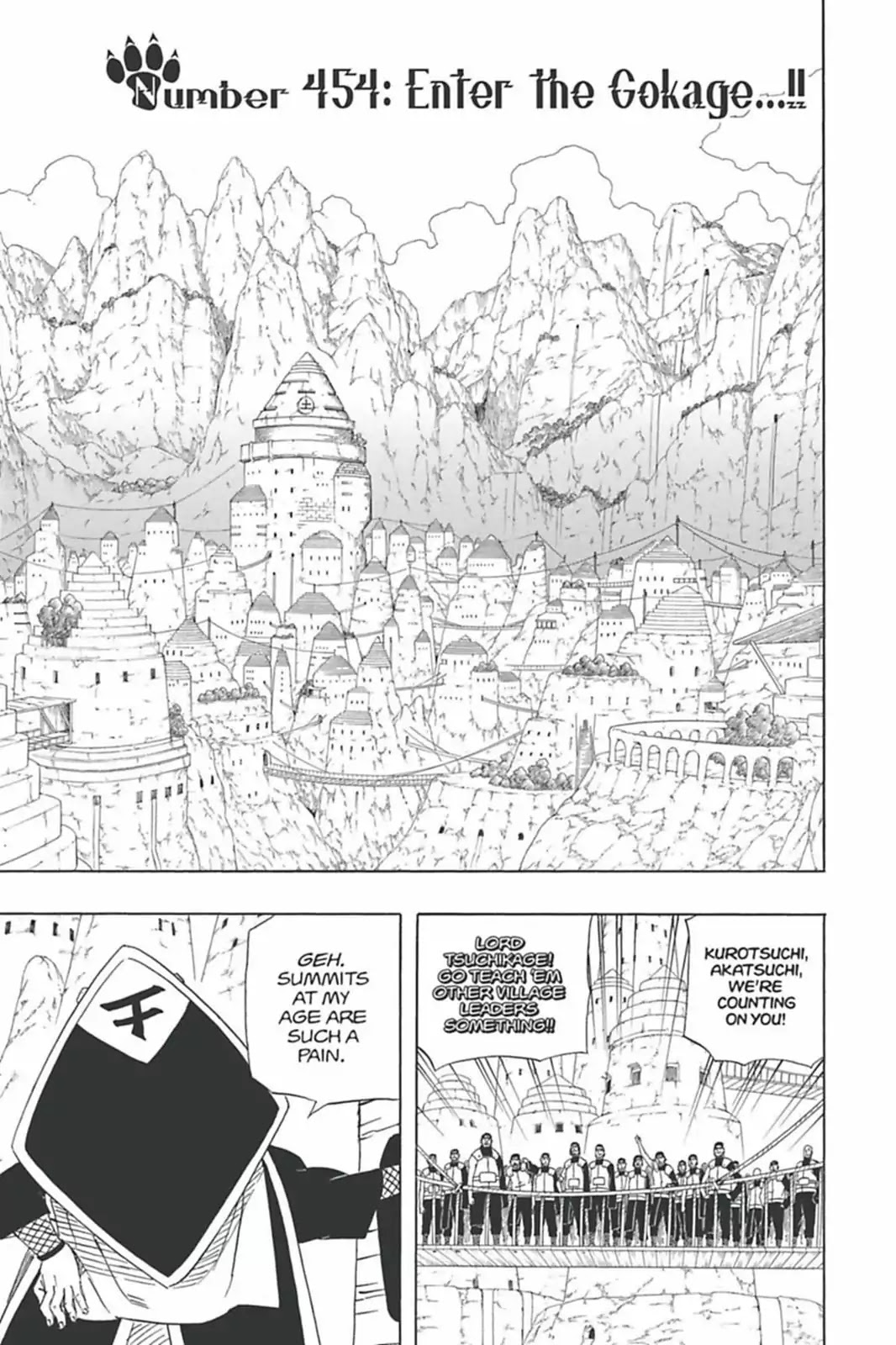 Naruto Chapter 454 page 8 - Chapter 454: Enter The Gokage...!!