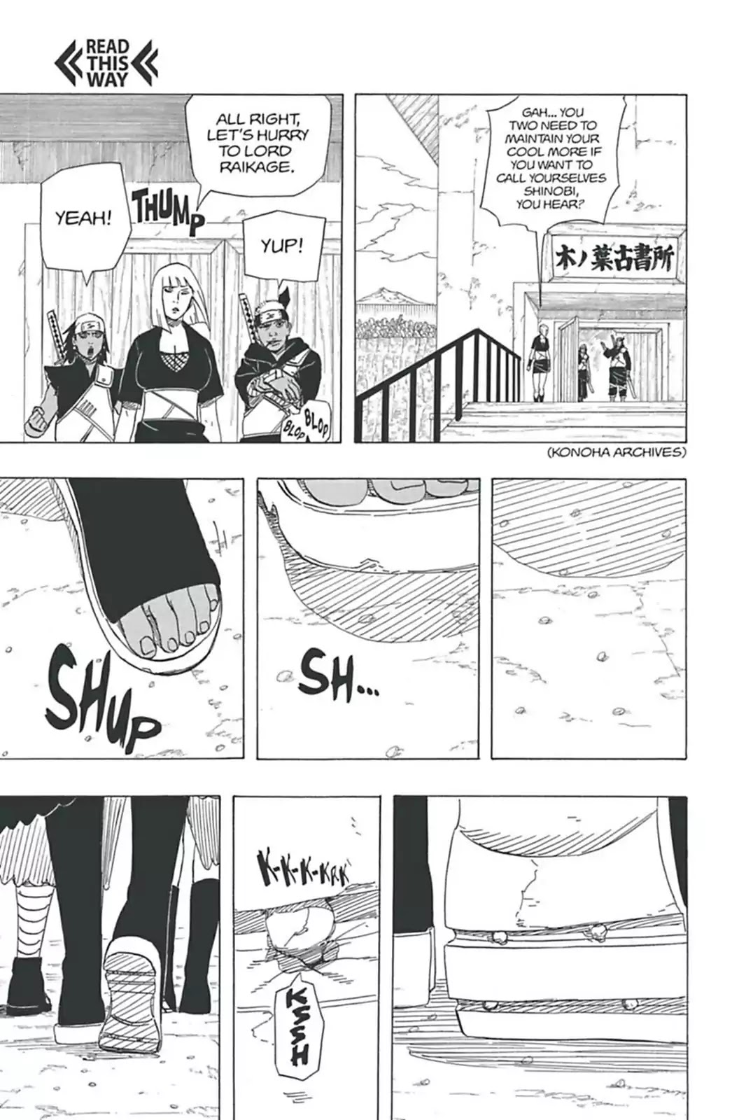 Naruto Chapter 456 page 11 - Chapter 456: Naruto Heads Out...!!
