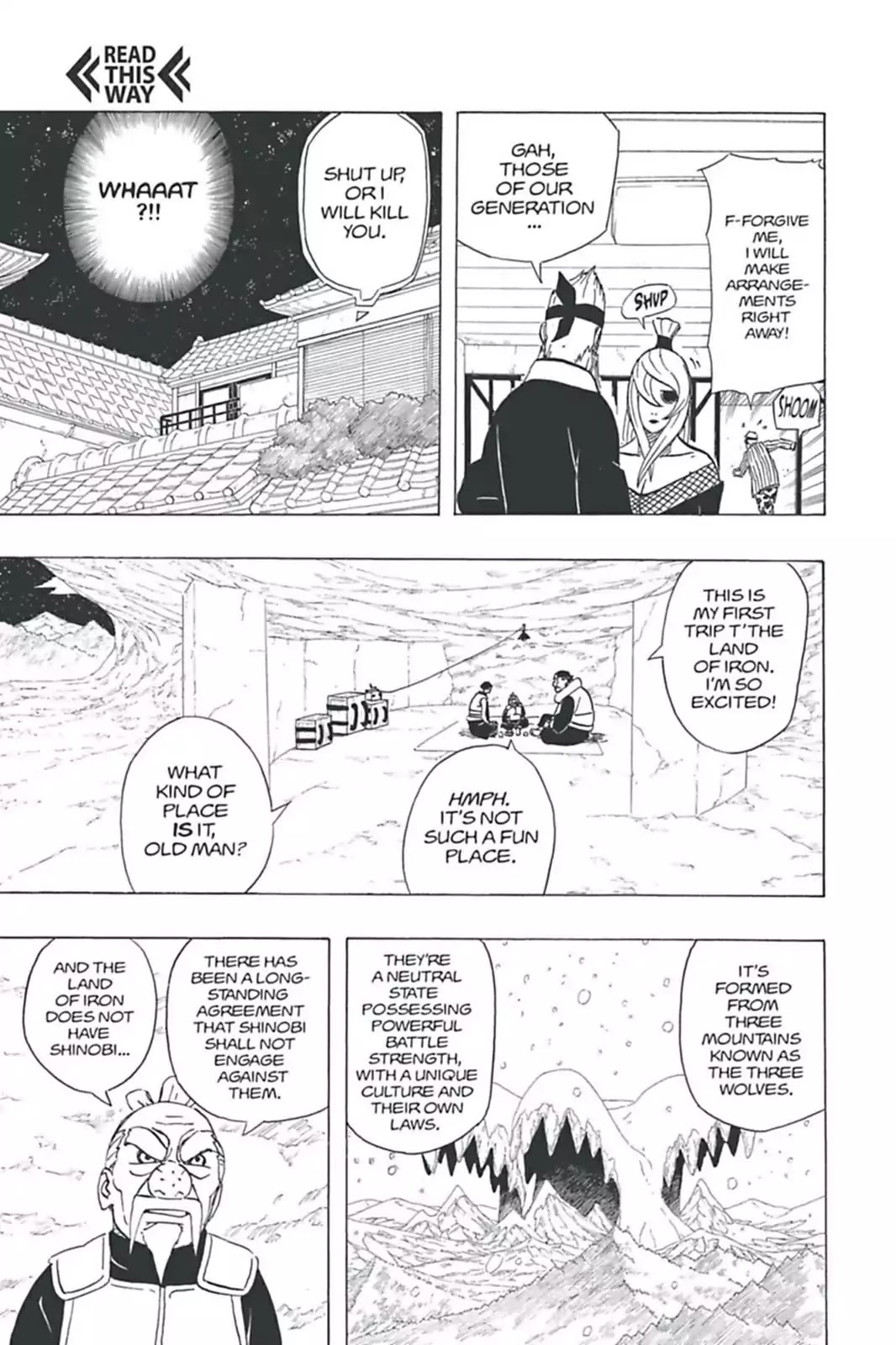 Naruto Chapter 456 page 15 - Chapter 456: Naruto Heads Out...!!
