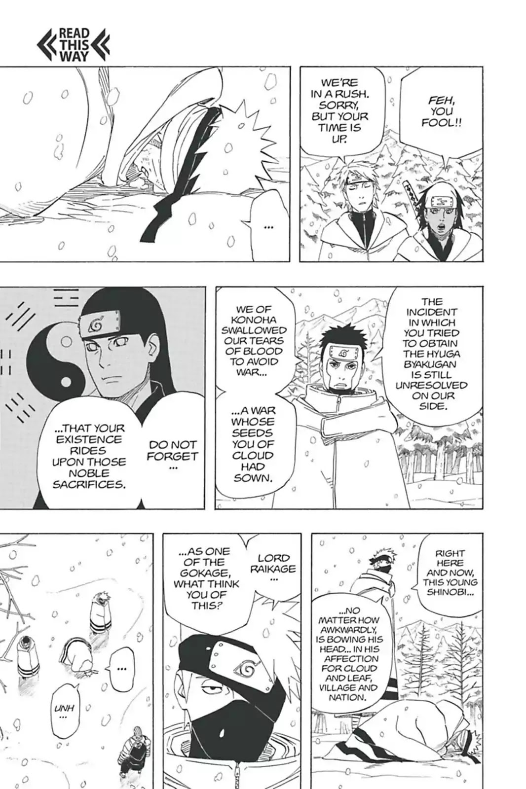 Naruto Chapter 457 page 14 - Chapter 457: The Gokage Summit Commences...!!