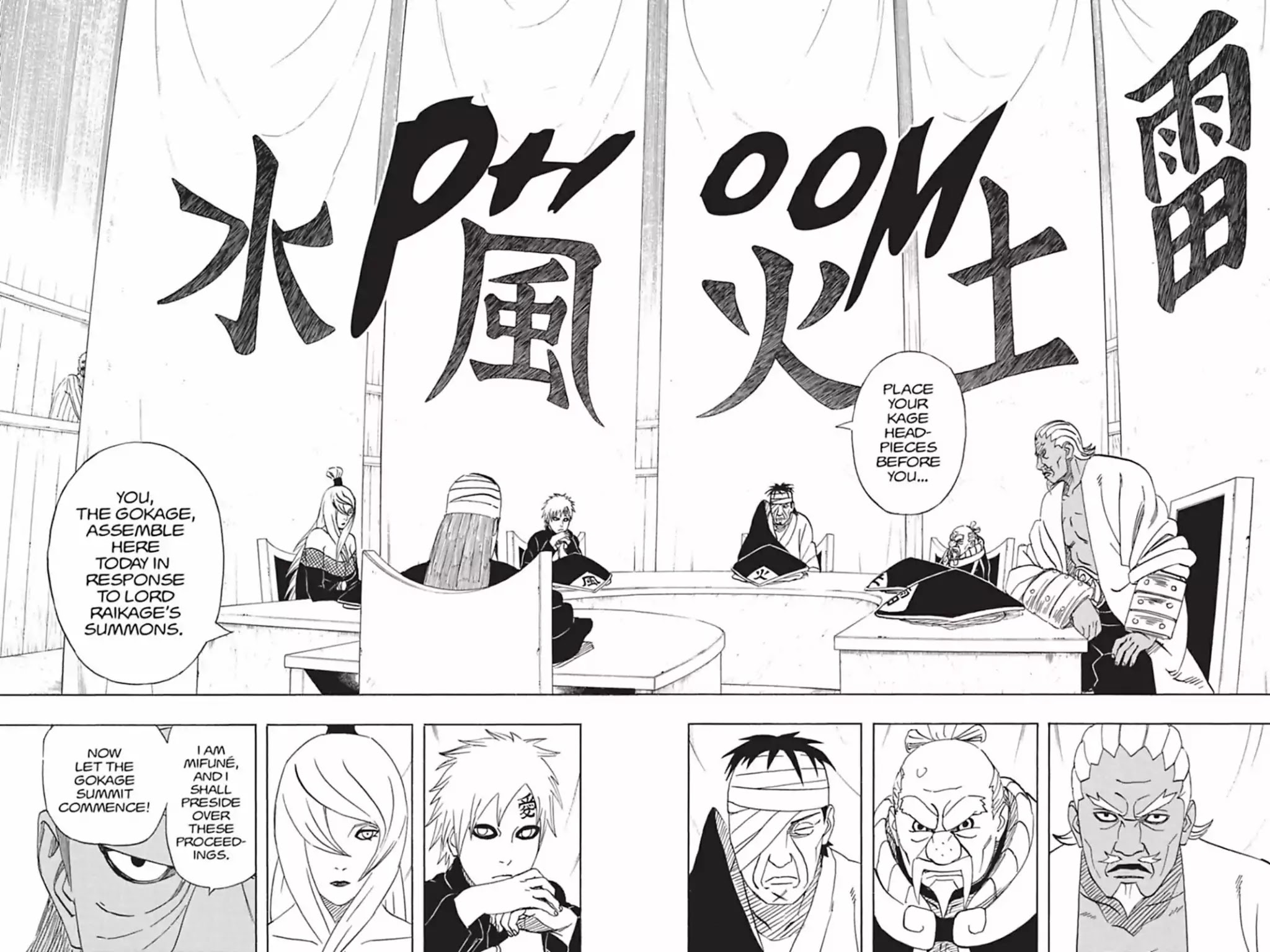 Naruto Chapter 457 page 19 - Chapter 457: The Gokage Summit Commences...!!