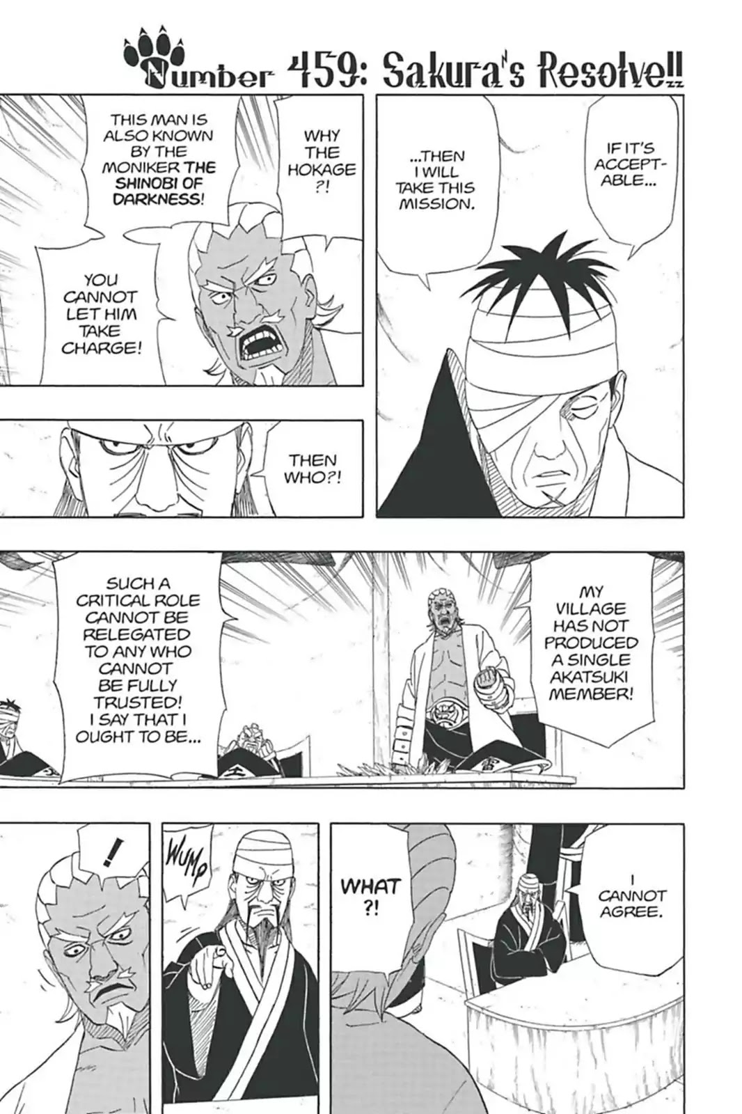 Naruto Chapter 459 page 1 - Chapter 459: Sakura's Resolve!!
