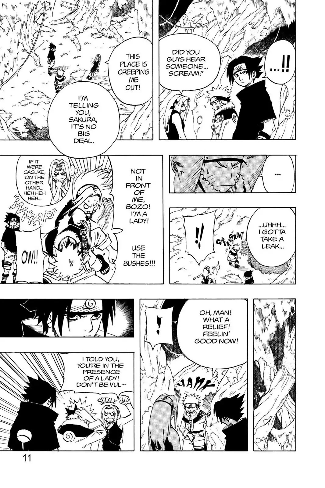 Naruto Chapter 46 page 12 - Chapter 46: The Password Is...