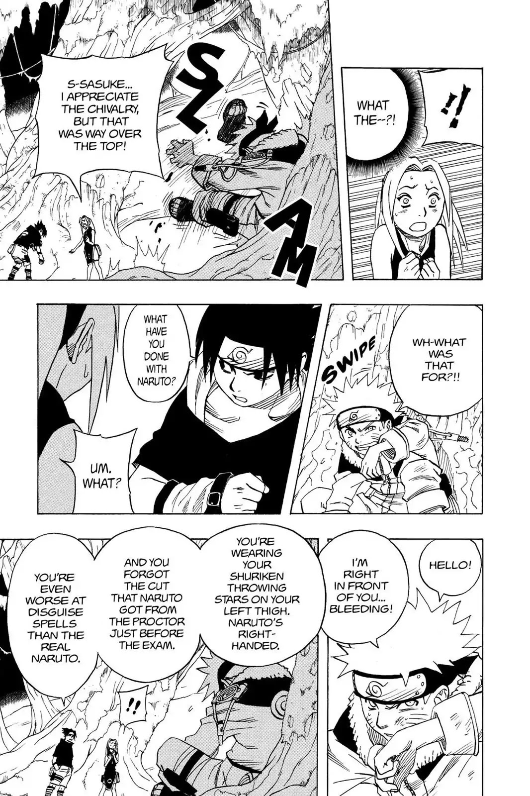 Naruto Chapter 46 page 14 - Chapter 46: The Password Is...