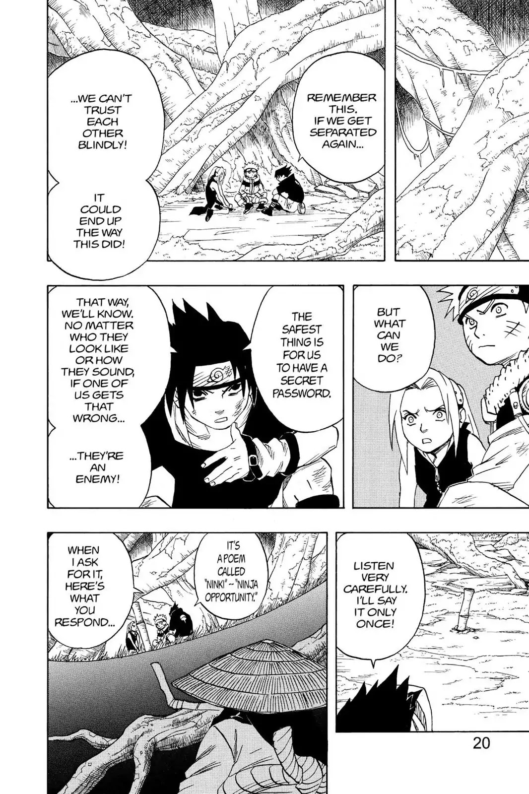 Naruto Chapter 46 page 21 - Chapter 46: The Password Is...