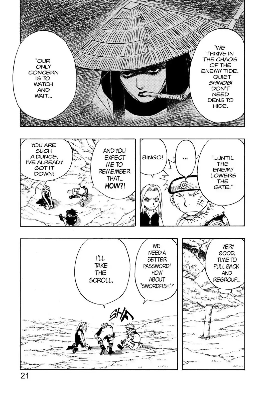 Naruto Chapter 46 page 22 - Chapter 46: The Password Is...