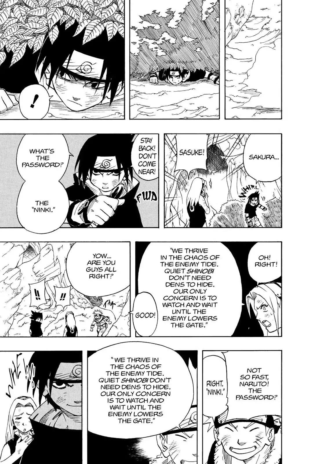 Naruto Chapter 46 page 24 - Chapter 46: The Password Is...