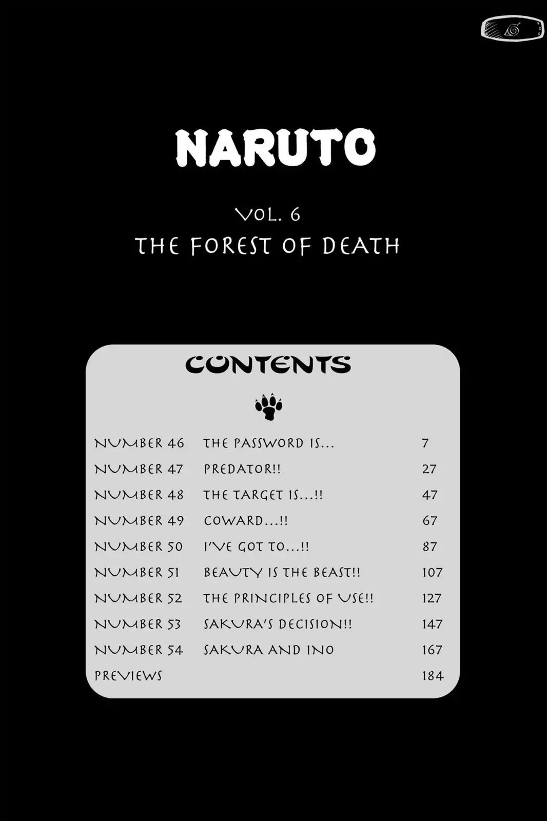 Naruto Chapter 46 page 7 - Chapter 46: The Password Is...