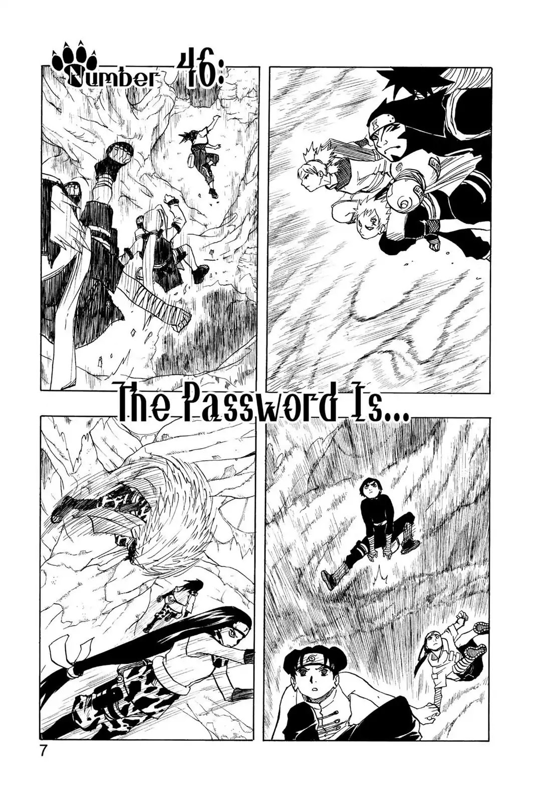 Naruto Chapter 46 page 8 - Chapter 46: The Password Is...