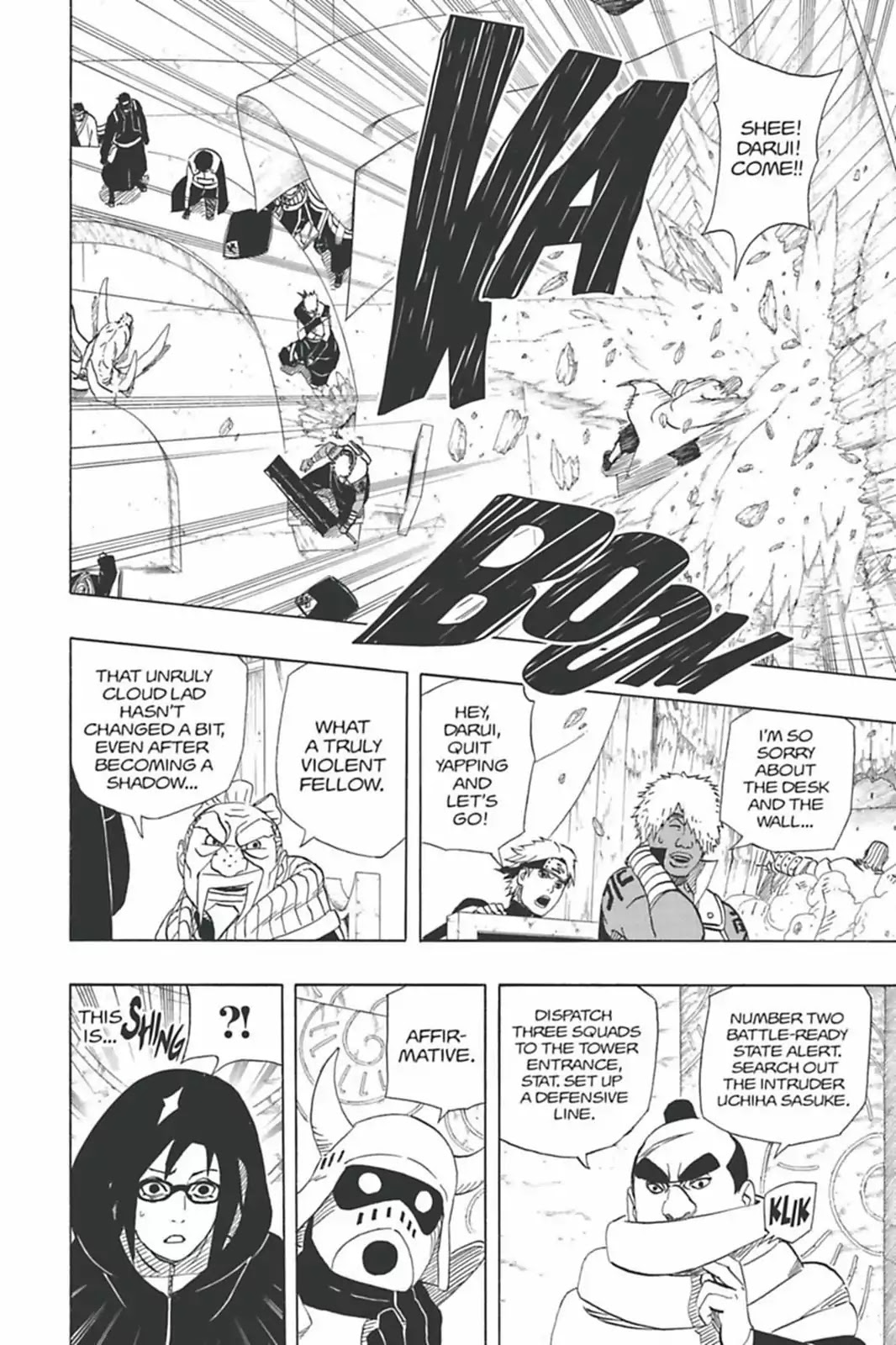 Naruto Chapter 460 page 4 - Chapter 460: Trapping Sasuke...!!