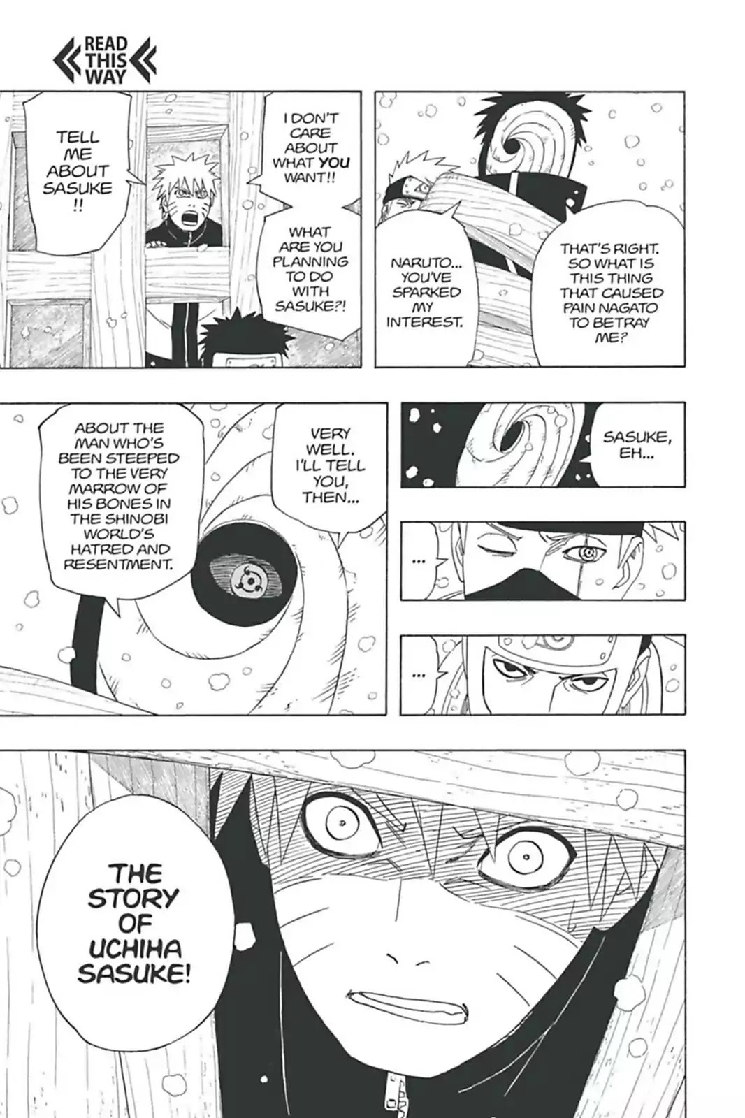 Naruto Chapter 460 page 9 - Chapter 460: Trapping Sasuke...!!