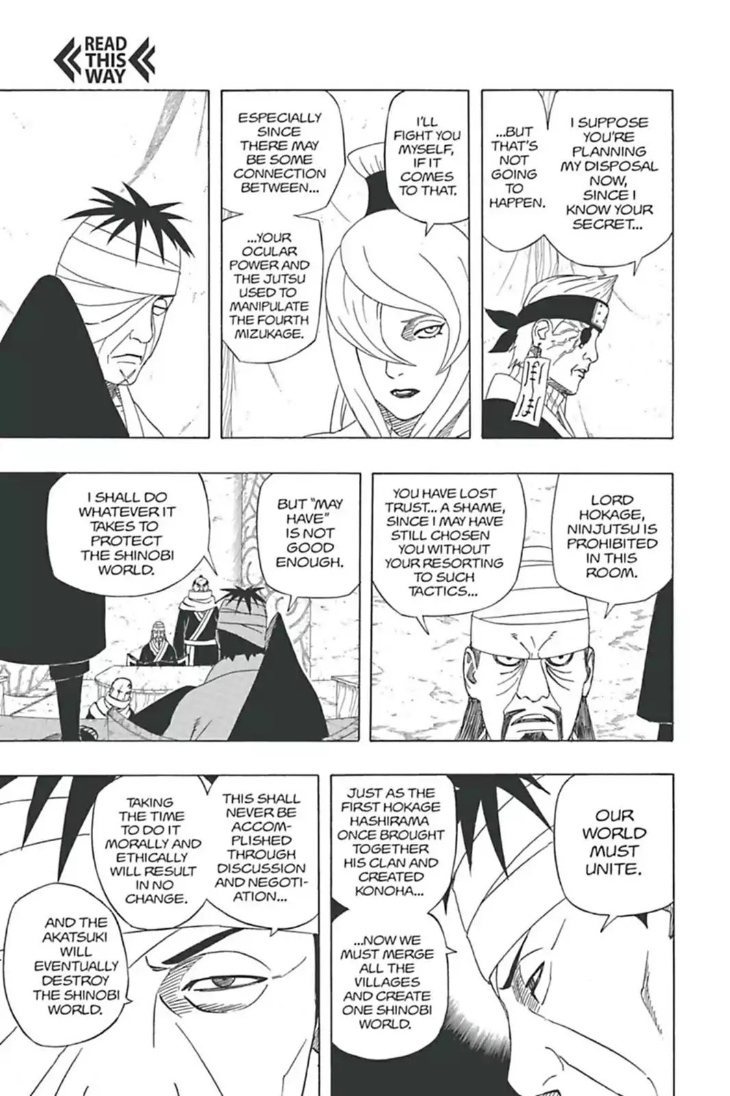 Naruto Chapter 461 page 11 - Chapter 461: Kumogakure Vs. Taka!!