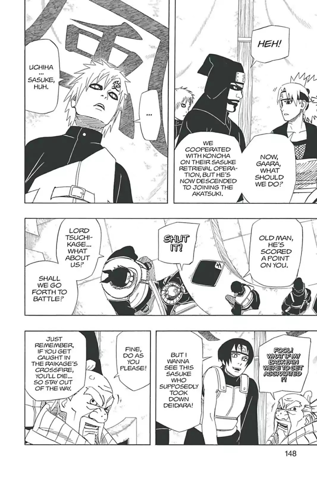 Naruto Chapter 461 page 14 - Chapter 461: Kumogakure Vs. Taka!!