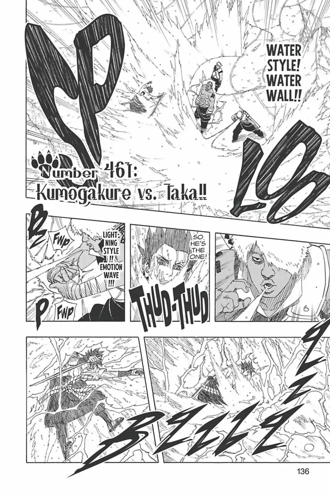 Naruto Chapter 461 page 2 - Chapter 461: Kumogakure Vs. Taka!!