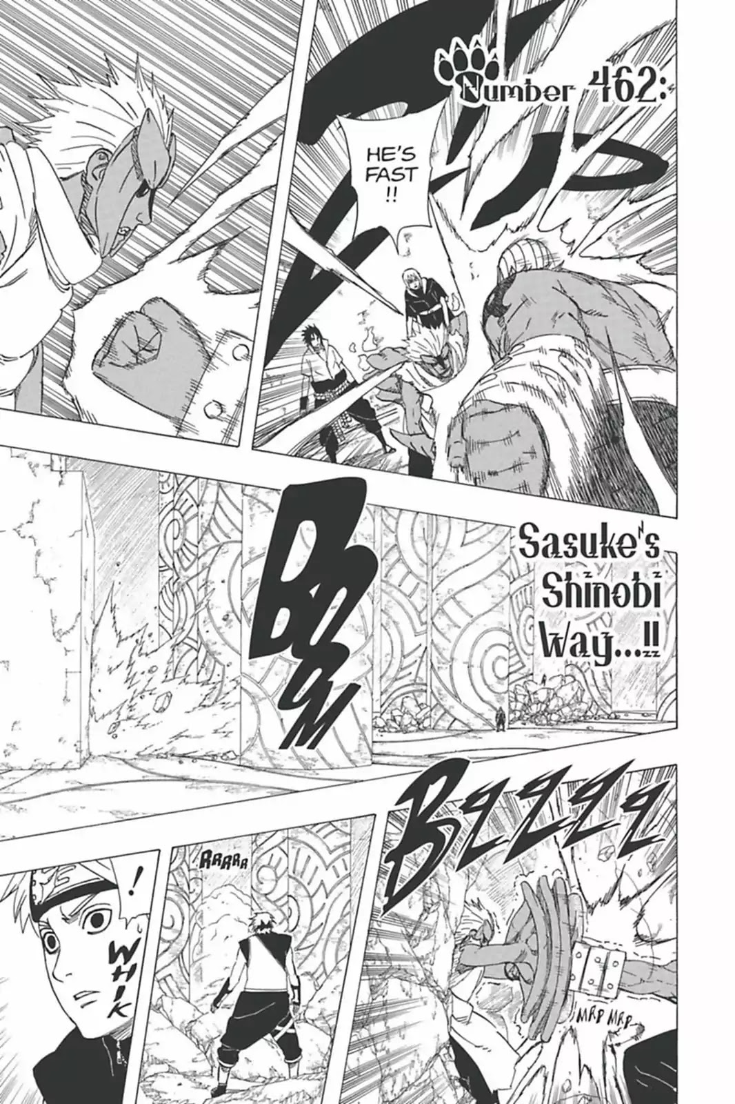 Naruto Chapter 462 page 1 - Chapter 462: Sasuke Shinobi Way..!!