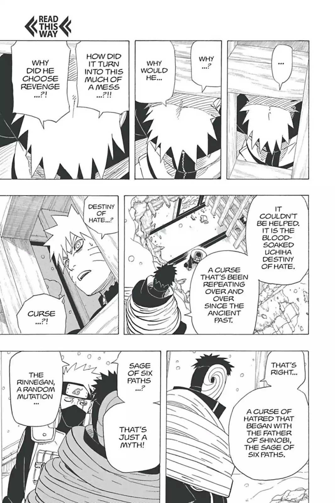 Naruto Chapter 462 page 11 - Chapter 462: Sasuke Shinobi Way..!!