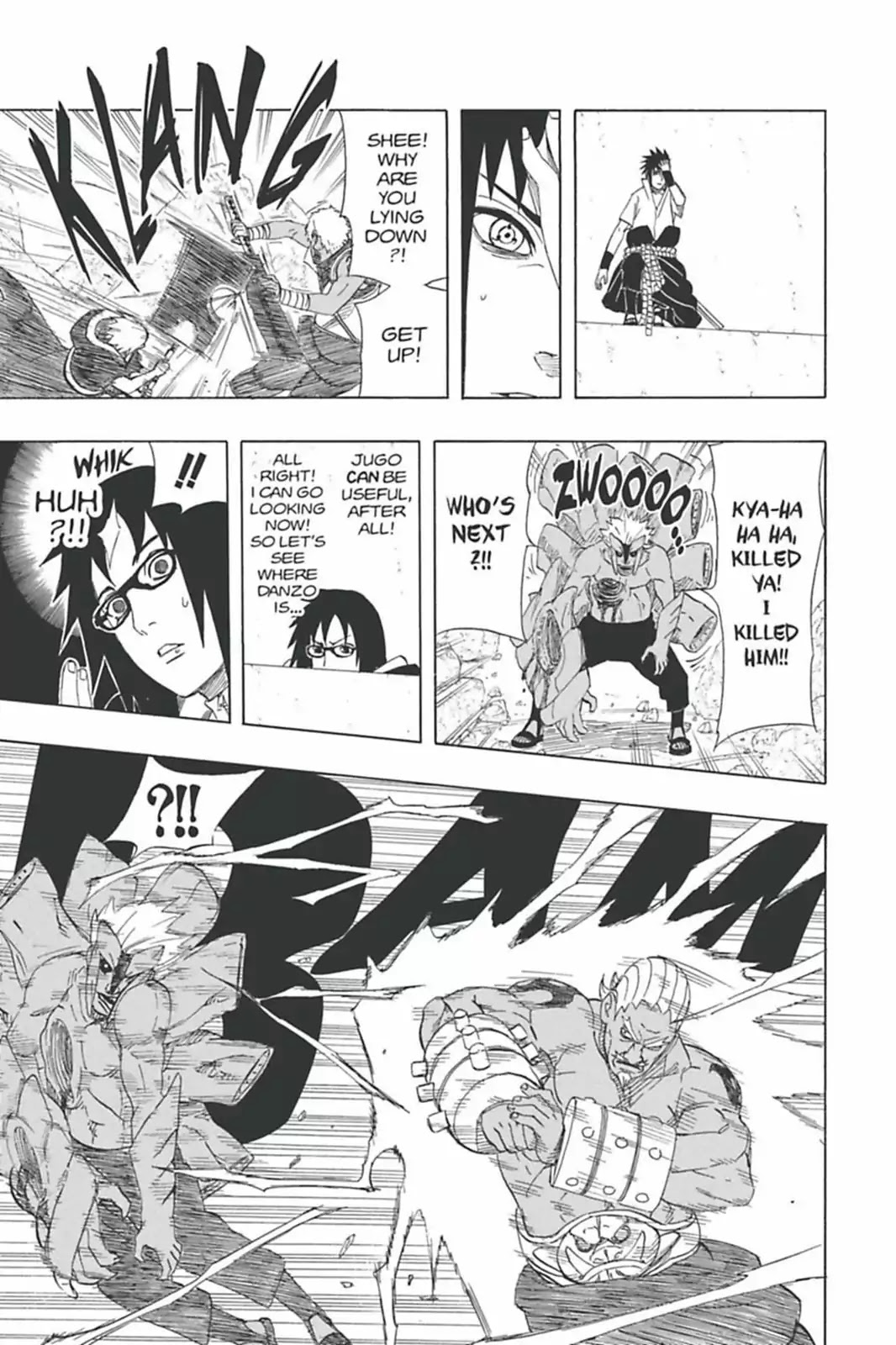 Naruto Chapter 462 page 7 - Chapter 462: Sasuke Shinobi Way..!!
