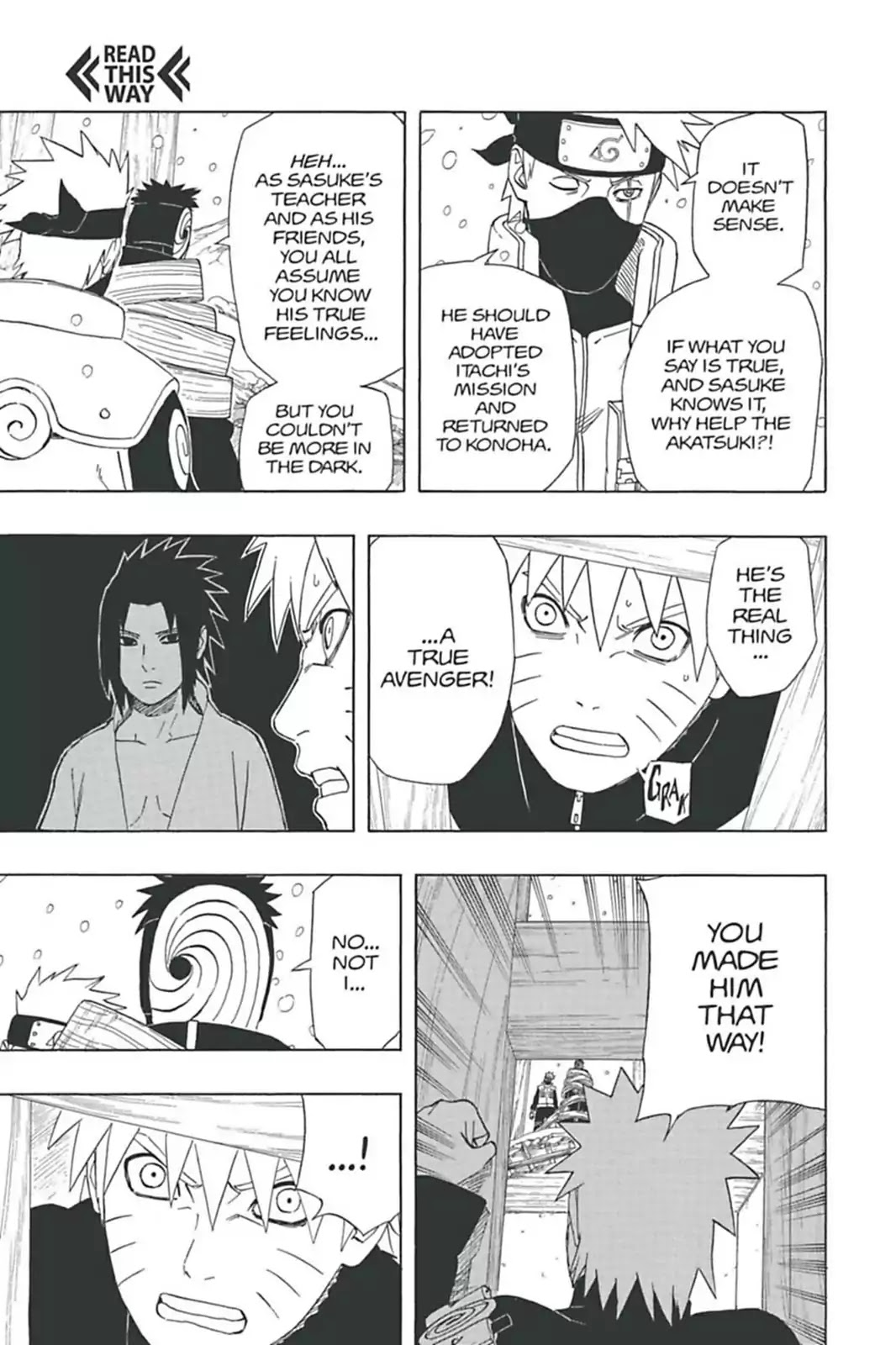 Naruto Chapter 462 page 9 - Chapter 462: Sasuke Shinobi Way..!!