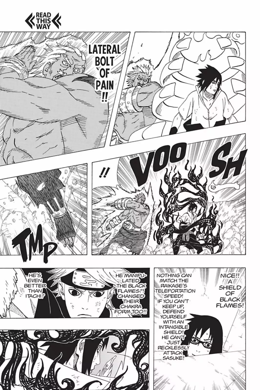 Naruto Chapter 463 page 14 - Chapter 463: Sasuke Vs. Raikage!!