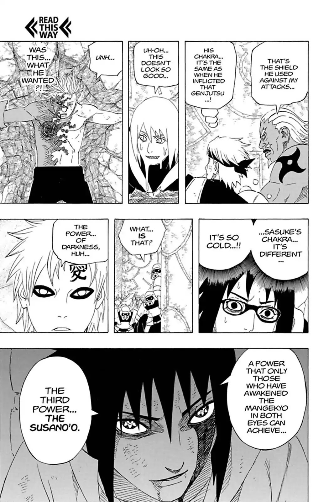 Naruto Chapter 464 page 23 - Chapter 464: The Power Of Darkness...!!